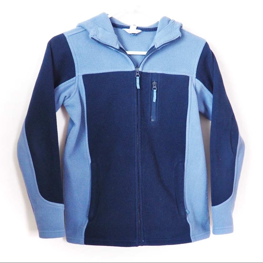 Lands’ End Kids Polartec Fleece Full Zip Jacket